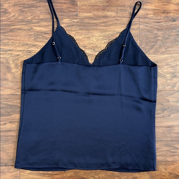Express Midnight Blue Camisole with Lace Detail - Picture 4 of 5